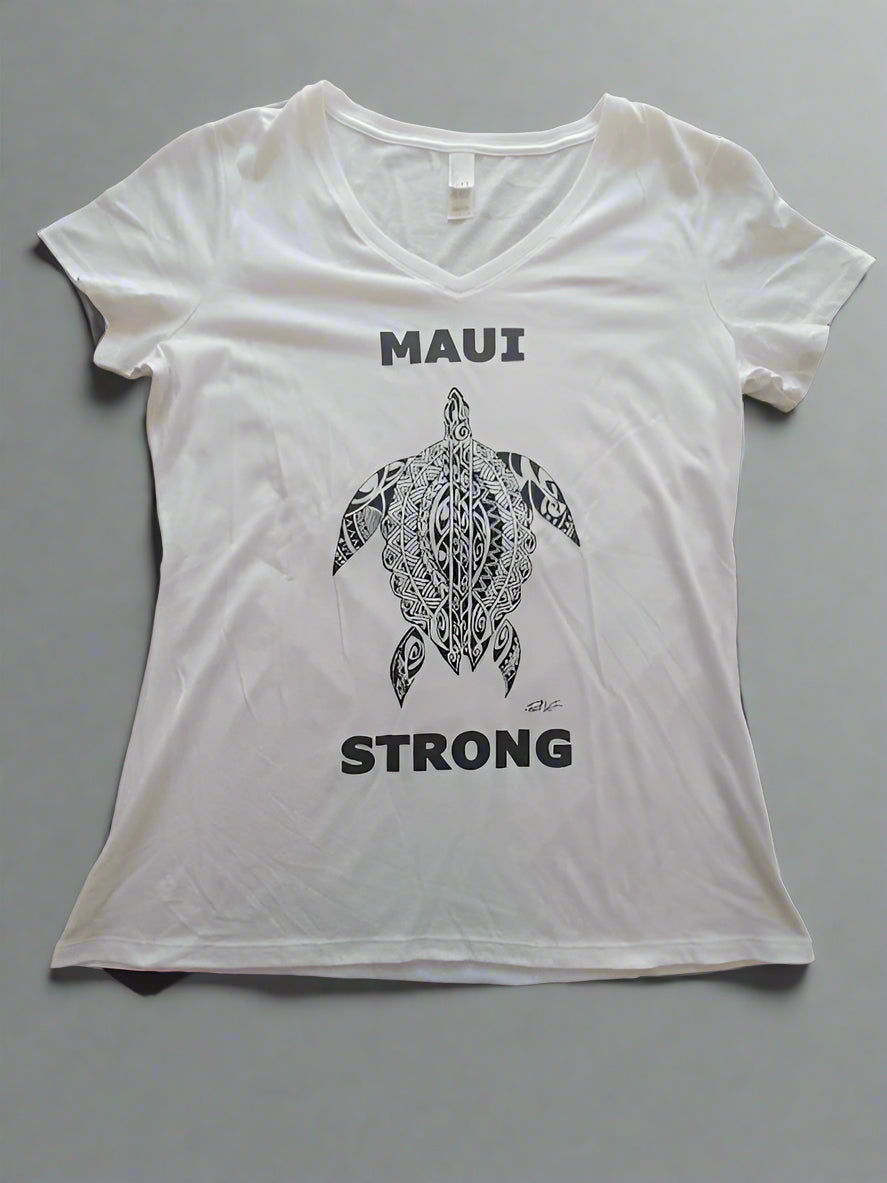 MAUI STRONG T-Shirt Vneck