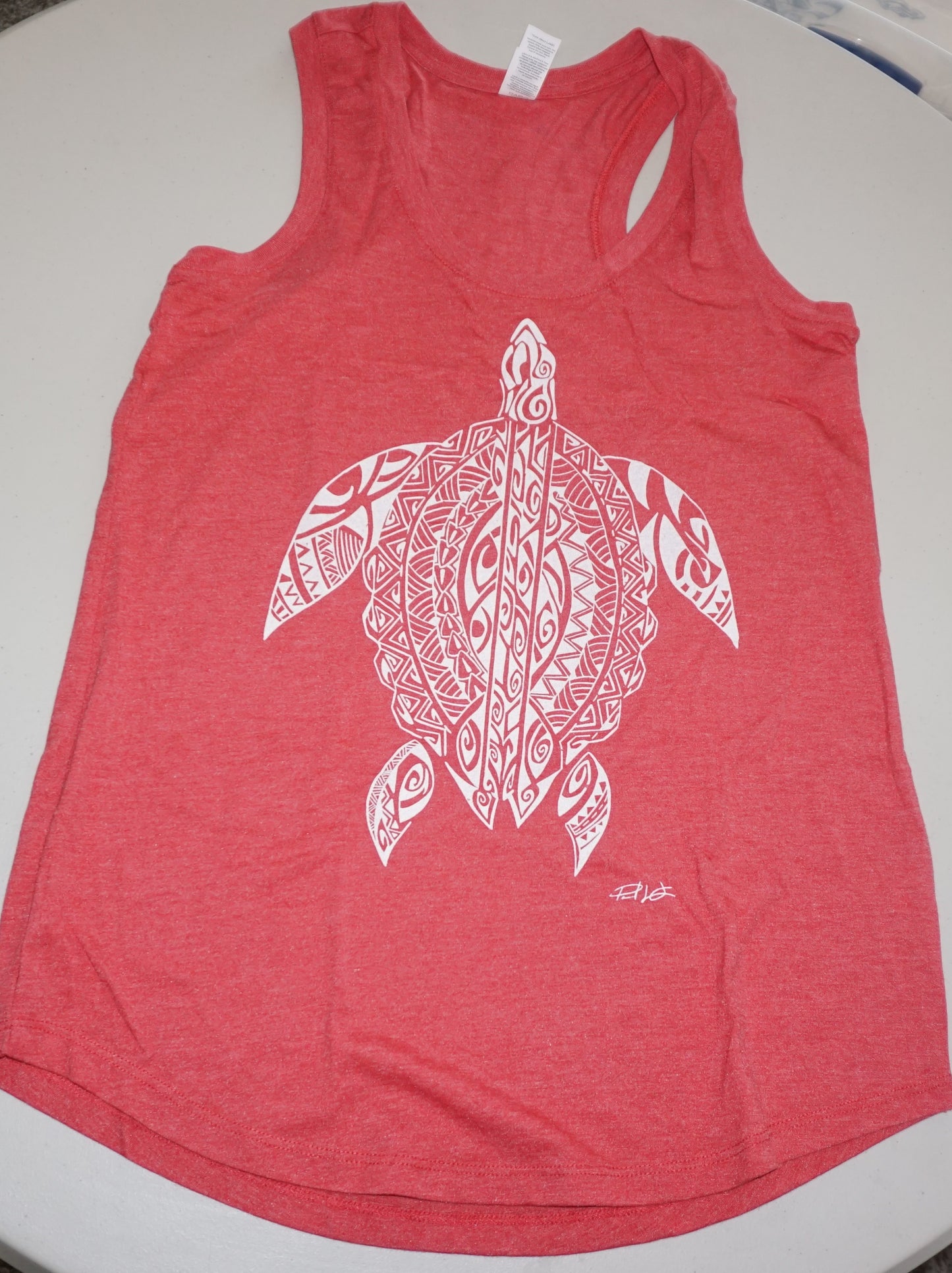 Tank Top  - Turtle Design